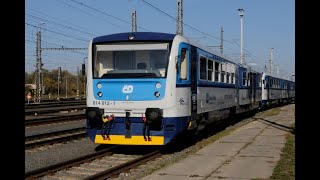 VLAKY V OLOMOUCI: jízda Regionovou řady 814 ze stanice: Olomouc-Hejčín do stanice Olomouc-Město