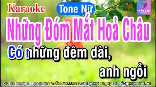 Những Đóm Mắt Hỏa Châu Karaoke Tone Nữ