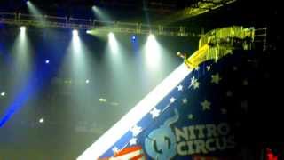 Nitro Circus Live Chris Haffey Zorb hole in one - Birmingham NIA 28.11.2013