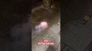 Lesli Destruction Disc #shorts #feuerwerk