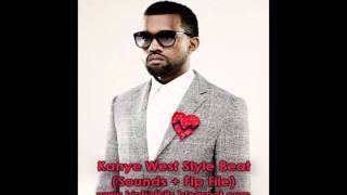 Kanye West Style Beat Sounds+Flp File