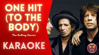 THE ROLLING STONES - One Hit (to the Body) - (Karaoke)