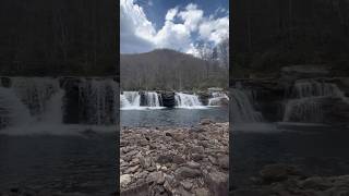 Shaver’s Form High Falls along the #westvirginiawaterfalltrail