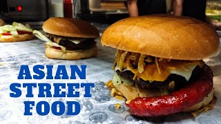 The tastiest hamburger you can eat in Iran/ iran  / tehran  / asmr burger / meat /همبرگر