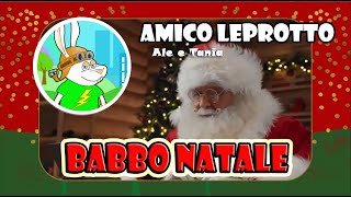 BABBO NATALE con l'amico Leprotto