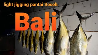 GIANT TREVALLY ON LIGHT JIGGING TACKLE, SESEH BALI