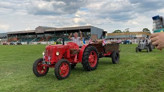 The county show tractor drive around main ring🚜🚜