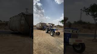 Sonalika Di 750 Tractor Full Loaded Trolla pulling by Swaraj 744 Xt Tractor