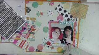 Scrapbooking Process Video. Roadtrip