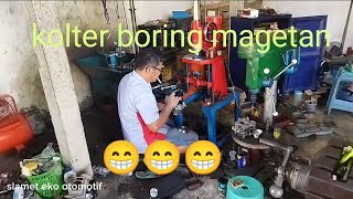 lagi kepo ni 😆..ngintip seperti apa proses kolter/poles boring.....😀