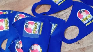 Sablon Masker Scuba Pakai Foto