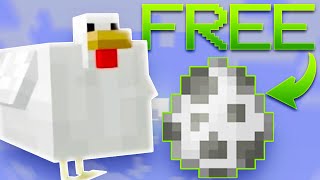 Get FREE Super Enchanted Eggs!? (CRAZY) Hypixel Skyblock