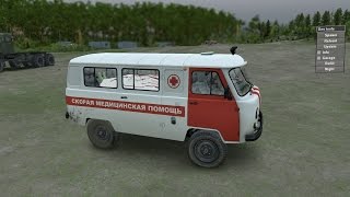 SpinTires Уаз 39629