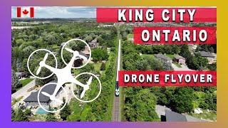 Drone Flyover:  King City, Ontario, Canada