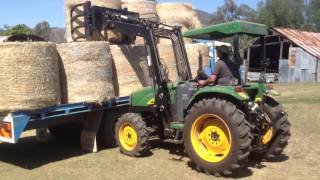 Front End Bale Grabber for Enfly DQ404 and DQ554 tractors