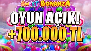 Sweet Bonanza Küçük Kasa 🍭 +700.000 TL ŞEKER GİBİ MAXWİN! 100x