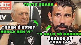 FELIPÃO DESMERECE E IRONIZA BOTAFOGO E DIEGO COSTA DA DECLARAÇÃO POLÊMICA.