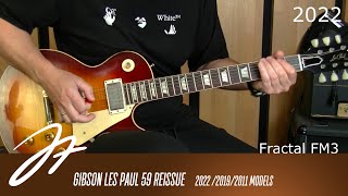 COMPARISON: Gibson Les Paul 59 Reissue R9 (2022 & 2019 & 2011 models)