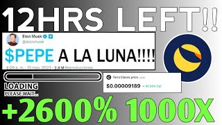 2.5T Burning 000 Zero kill 12HRS LEFT 🥳Lunc Classic 1000X Profit🤯Terra luna Further/Lunc news today