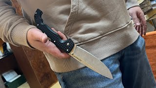 НОЖ COLD STEEL 29AXB VOYAGER EXTRA LARGE DROP PLAIN EDGE