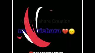 Main Vichara Kismat Hara WhatsApp Status | Main Vichara Black Screen Status