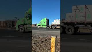 #shorts Mack semi with loaded flatbed