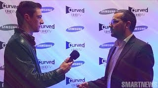 Първият в света Curved UHD телевизор от Samsung вече и в България