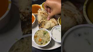 North Meal Veg Thali| Mr Lilliput| #youtubeshorts #trendingshorts #vegmeals #vegthali #roti #meals