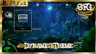 (PAID) Fireflies In The Jungle - Dynamic Theme - PS4