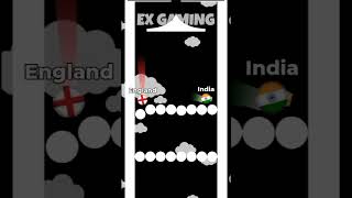 India vs England race #shorts #gaming