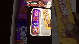 Chocolate lunchbox #chocolate #satisfying  #trendingnow  #youtubeshorts