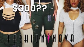 $300 FASHION NOVA Spring Try On Haul 2018 (+ 30% OFF COUPON CODE)