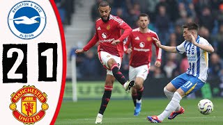 KALAH DRAMATIS❗❗HASIL MAN UNITED VS BRIGHTON 1-2✅AMAD CETAK GOL KEREN🔥GARNACHO GOL DIANULIR😤KACAU😬