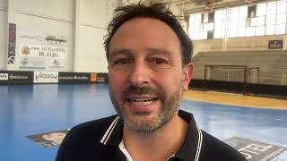 #BALONMANO: No perderos declaraciones de ANTONIO MATEO, técnico Elda CEE, tras triunfo ante Pozuelo