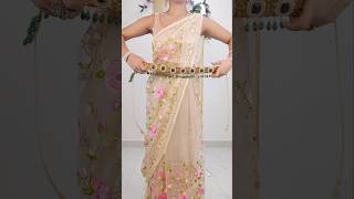 Gown  style draping| day 33/365 #sareedrapings #drapingsaree #fashion