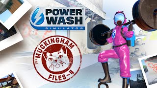 Powerwash Simulator | Muckingham Files (Part 4) - Modern Mansion & Fire Plane