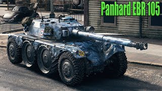 Panhard EBR 105, карта Хайвей, 14.5К суммарки.  WoT 1.7.1. 2К VIDEO.