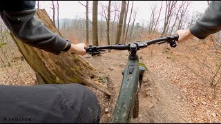 Koblenzer Stadtwald MTB Trails - TURM OBEN LINKS (green Line)