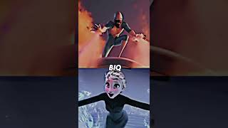 Frozone vs Elsa