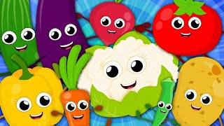 vegetables name l सब्जियों के नाम हिंदी और अंग्रेजी में l vegetable l nursery rhymes