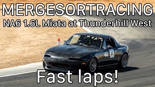 Thunderhill West || 1.6L NA6 Miata || 1:29 Fast Laps