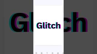 How to make Glitch Effects in Canva #canva