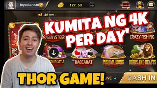 LEGIT GAME APP NA PWEDENG KUMITA NG 4K PER DAY! (THOR GAME)