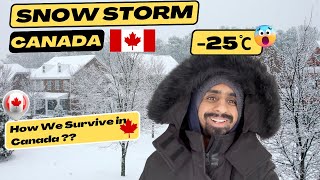 Biggest Snow Storm in Canada 2023 || Heavy Snowfall 🇨🇦🇨🇦|| Extreme Weather.