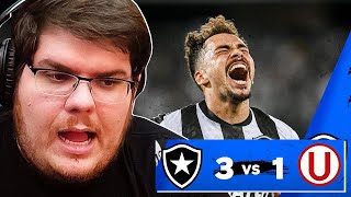 CASIMIRO REAGE A BOTAFOGO 3X1 UNIVERSITARIO - MELHORES MOMENTOS #casimiro