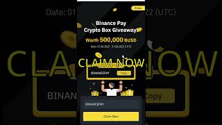 Binance Pay $10 CODE: BX129YZ12