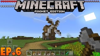 Ayo Main Survival Season 3 Ep.6 - Kincir Angin - Minecraft PE (Pocket Edition) Indonesia