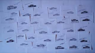 Мои быстрые рисунки японских автомобилей ! Car drawings  JDM