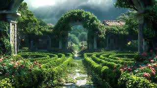 Peaceful Palace Maze Entrance    Relaxing Nature Sounds   8 Hours