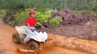 Four wheeler Buggy Ride at Gesashi, Higashi, Kunigami District, Okinawa Japan